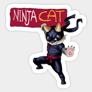 NINJA CAT v2 Sticker